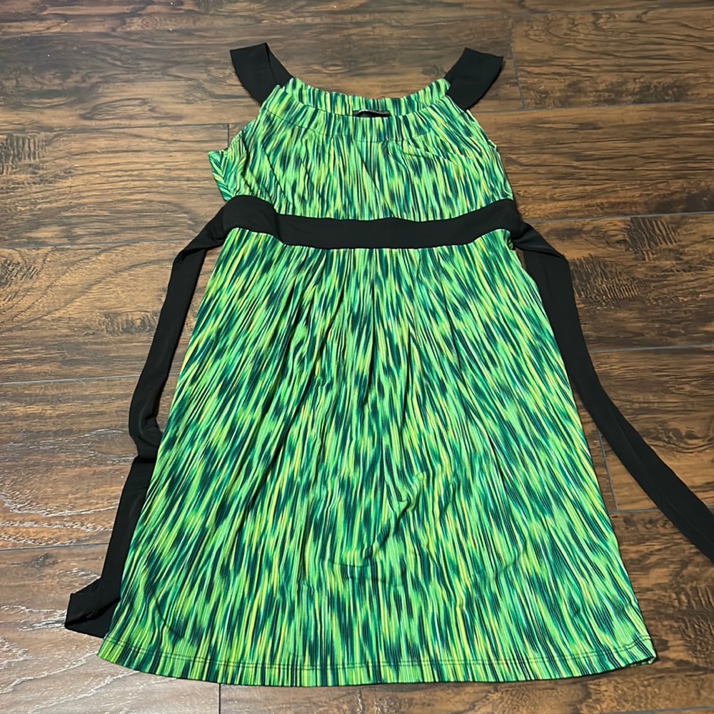 AB studio belted dress